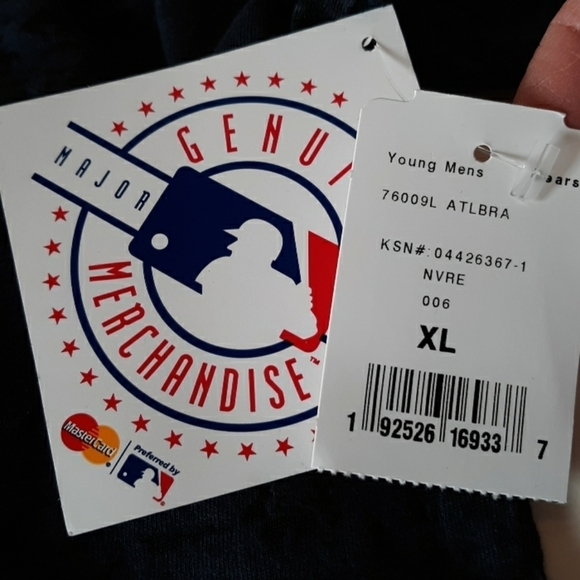 Atlanta Braves Genuine Merchandise kids xl - Picture 2 of 3